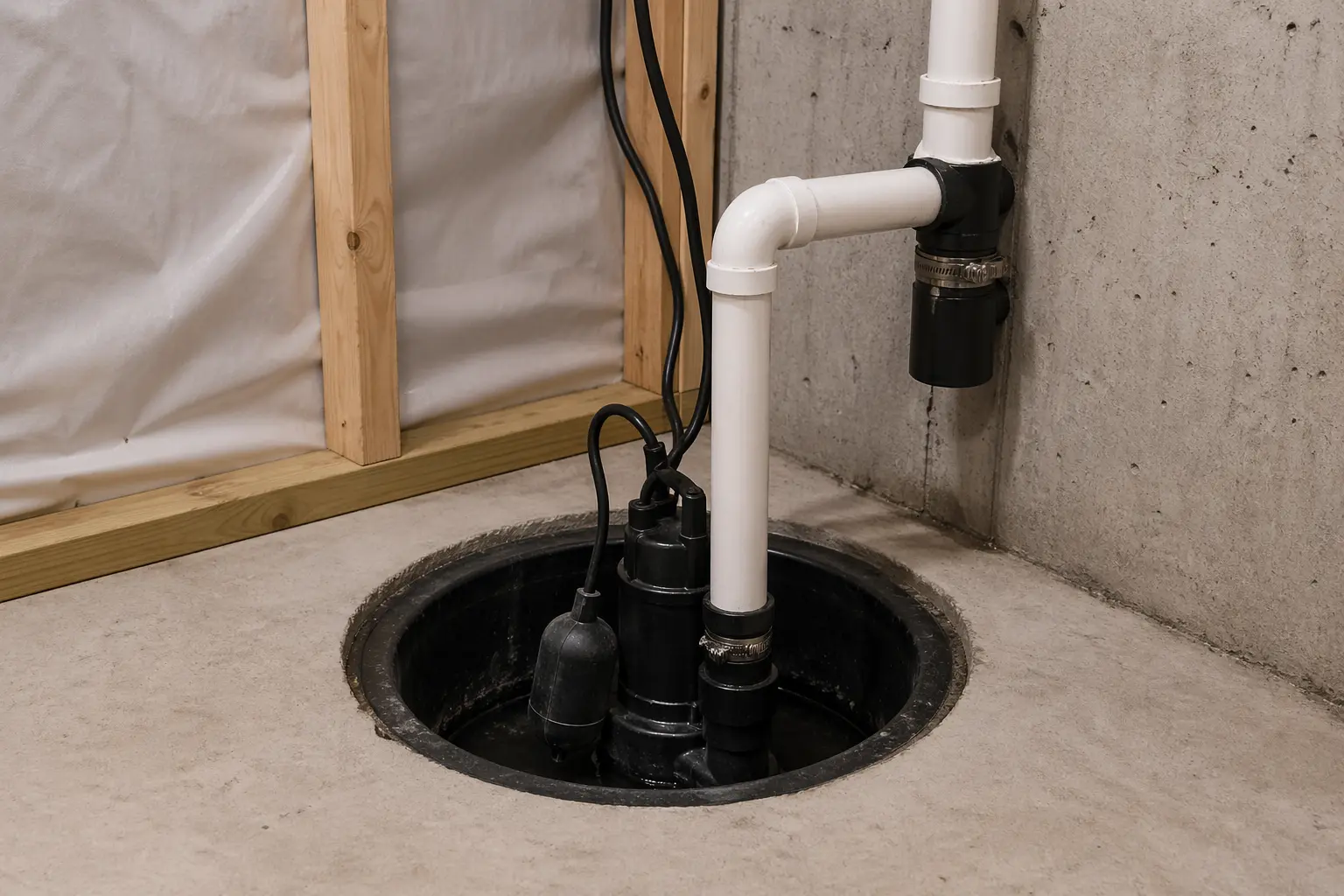 Sump pump failure causing basement water in Whitchurch-Stouffville